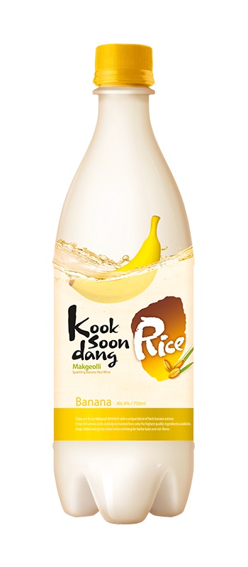 Vino di riso coreano Makkoli alla banana - Kooksoondang 750ml.